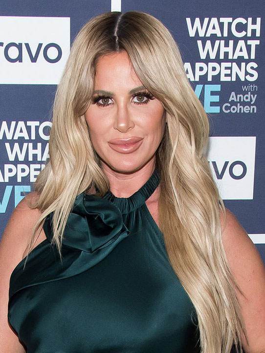 Without Bangs Synthetic Blonde Capless Kim Zolciak Wigs 