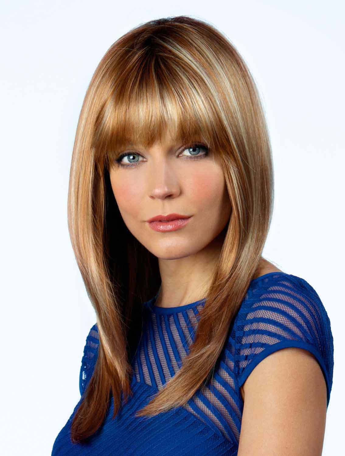 Lace Wigs, Monofilament Wigs, Blonde Straight Long Monofilament Wigs