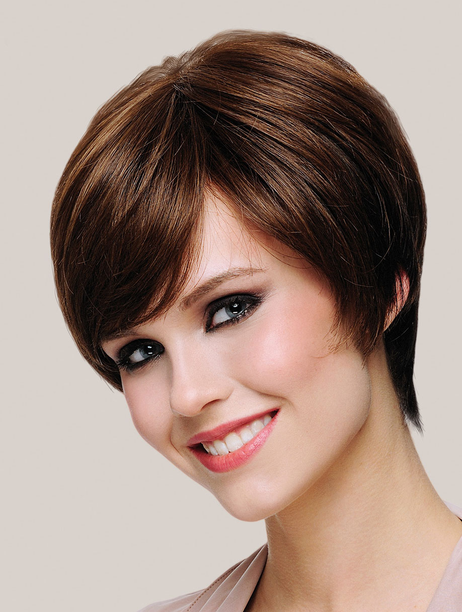 Style 8 Short Straight Brown Bob Wigs   EB19709208 1 