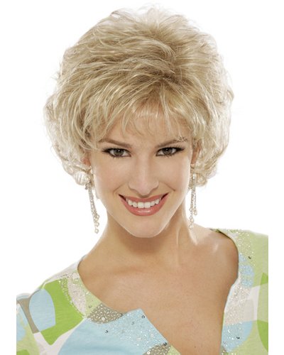 Blonde Curly Wig Braw Blonde Curly Short Classic Wigs